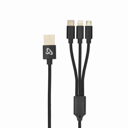  Sbox USB 2.0 8-pin/Type-C/Micro USB charging only 2.4A 1M BULK 