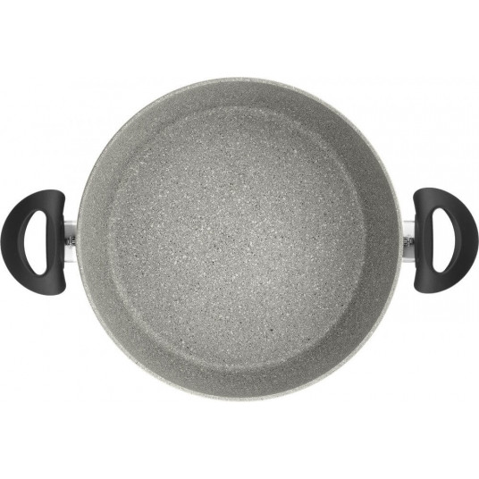  Patelnia BALLARINI Ferrara głęboka z 2 uchwytami granitowa 24 cm FERG3K0.24D 