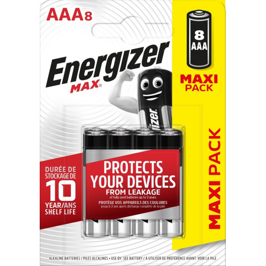  BATERIE ENERGIZER MAX AAA LR03 /8 ECO 