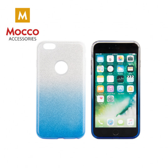  Mocco Shining Ultra Back Case 0.3 mm Silicone Case for Samsung G960 Galaxy S9 Blue 