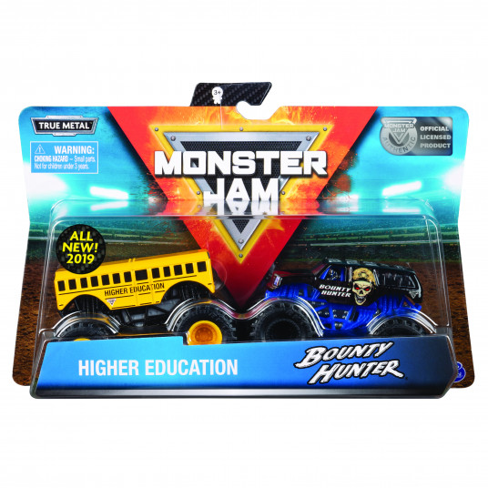  MONSTER JAM visureigis 1:64, dviguba pakuotė, asort., 6044943 