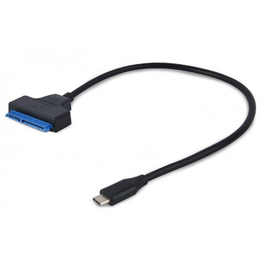  Gembird USB 3.0 Type-C male to SATA 2.5 drive adapter USB kabelis 0,2 m 2.0 USB C Juoda 
