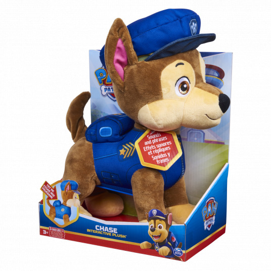 PAW PATROL pliušinis žaislas Chase, 6063790