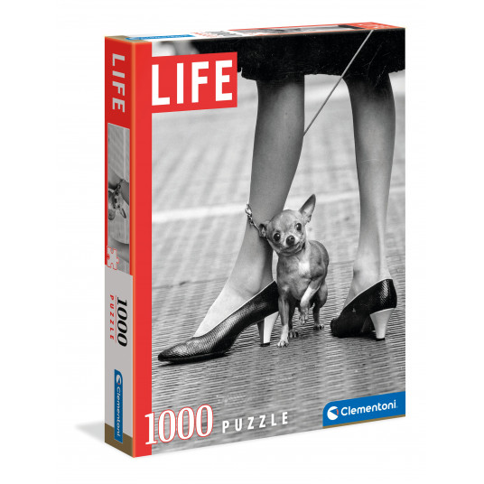  CLEMENTONI dėlionė Čihuahua - LIFE, 1000d., 39634 