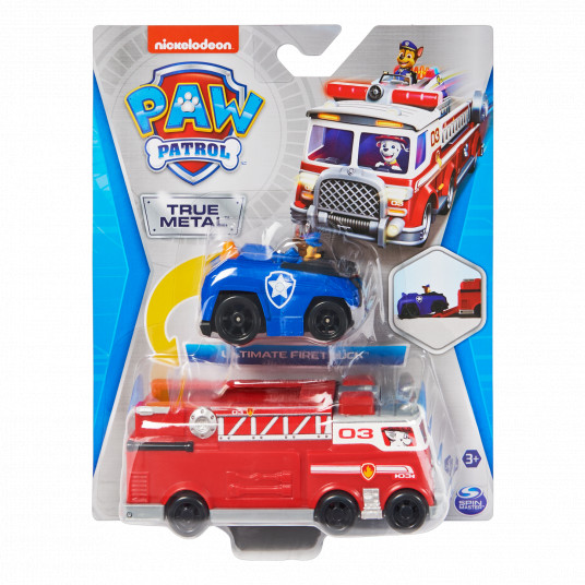 PAW PATROL transporto priemonė True Metal, asort., 6064448