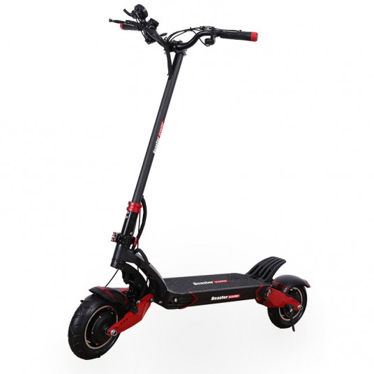  Elektrinis paspirtukas Beaster Scooter BS62ST, 2 x 1000 W, 52 V 22,4 Ah, Black 