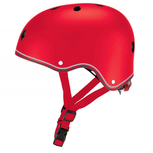  GLOBBER šalmas Primo Lights, XS/S ( 48-53CM ), raudonas, 505-102 