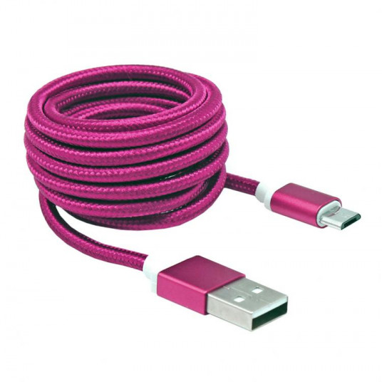  Sbox USB-- Micro USB M/M 1.5m USB-10315P pitaya pink 