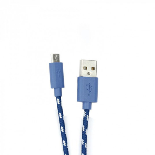  Sbox USB-1031BL USB-- Micro USB 1M blue 
