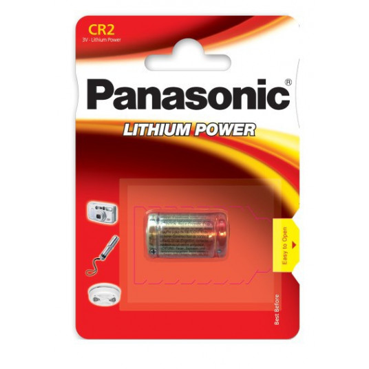  1 Panasonic Photo CR-2 maitinimo elementai 