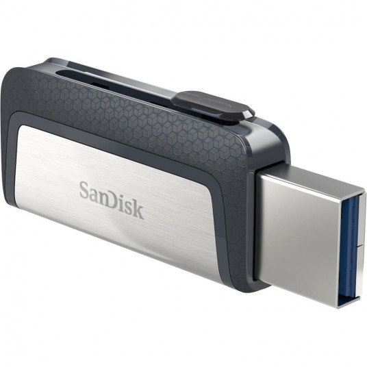  STICK 32GB USB 3.1 SanDisk Ultra Dual Drive Type-A/Type-C black/silver 