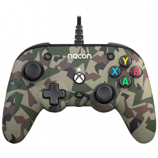 Gamepad Nacon Pro Compact, green camo