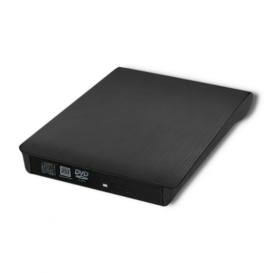  Qoltec 51857 Išorinis DVD-RW grotuvas | USB 3: 0 | Juoda 