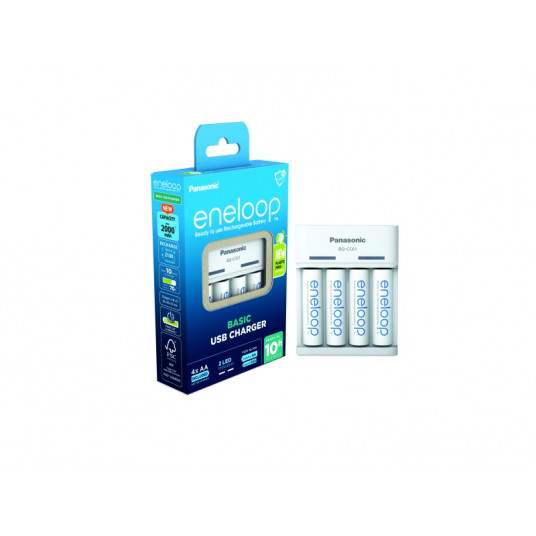  Panasonic Basic USB + 4x AA Eneloop 2000 mAh 