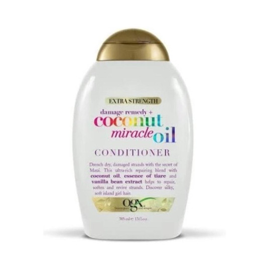  OGX Coconut Miracle Oil Conditioner DroogBeschadigd Haar 385ml 