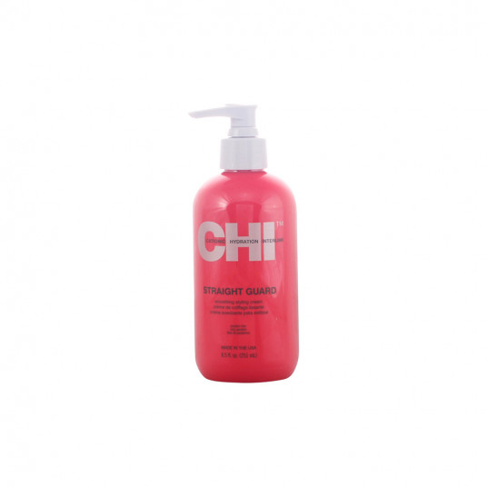 Chi Straight Guard Smoothing tiesinamasis kremas plaukams 251ml