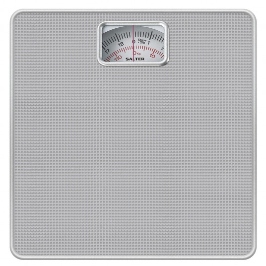  Salter 433 SVDR Mechanical Bathroom Scale Silver 