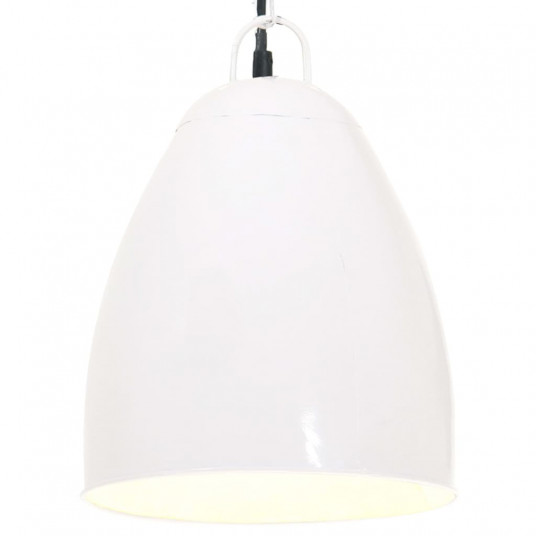 Pakabinamas šviestuvas, baltas, 32cm, 25W, apskritas, E27
