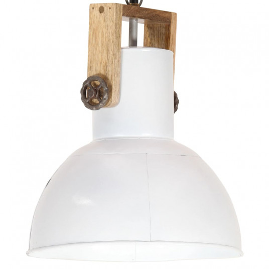 Pakabinamas šviestuvas, baltas, 32cm, 25W, apskritas, E27