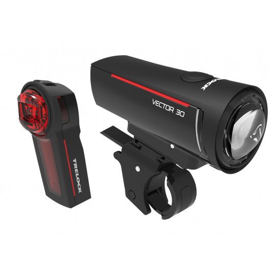  TRELOCK LS 300 I-GO® VECTOR 30 LUX / LS 740 vektorinių galinių šviesų rinkinys 