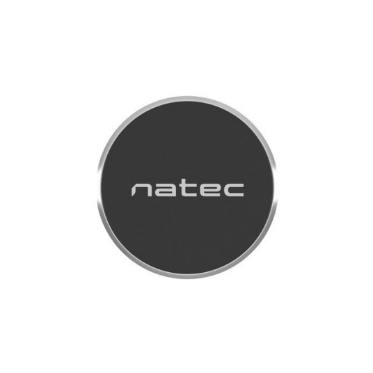  Telefono laikiklis Natec Magnetic Air Vent Car Holder FIERA Black/Silver 