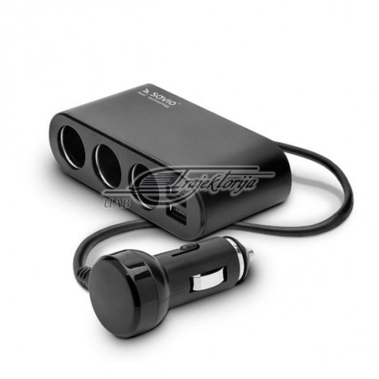Distributor car to the car lighter socket SAVIO SA-024