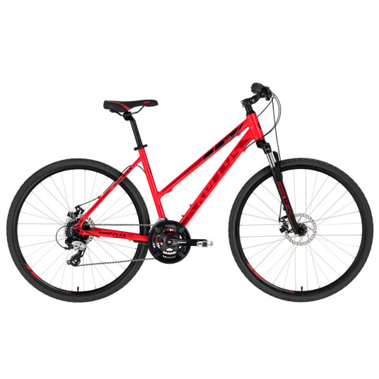 Dviratis KELLYS Clea 70 S 28" dydis 17" (43cm) (raudona)