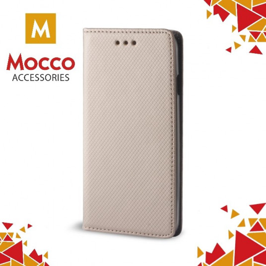  Mocco Smart Magnet Book Case For LG K430 K10 Gold 