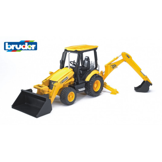 BRUDER krautuvas auto - ekskavatorius jcb midi, 02427