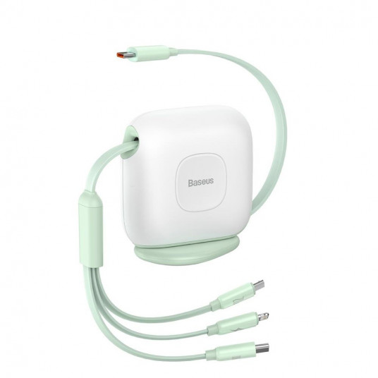  CABLE USB-C TO 3IN1 1.7M/GREEN CAQY000006 BASEUS 