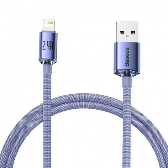  CABLE LIGHTNING TO USB 1.2M/PURPLE CAJY000005 BASEUS 