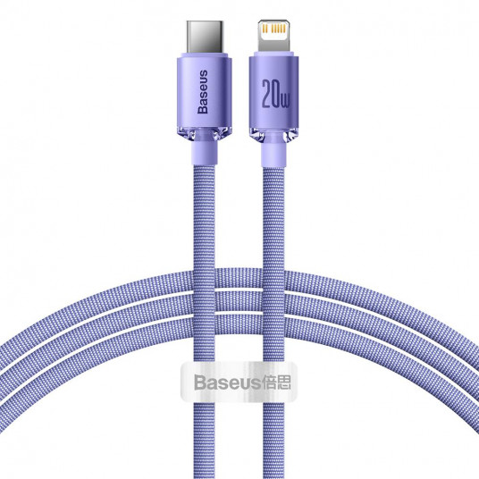  CABLE LIGHTNING TO USB-C 1.2M/PURPLE CAJY000205 BASEUS 