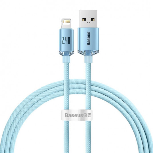  CABLE LIGHTNING TO USB 1.2M/SKY BLUE CAJY001103 BASEUS 