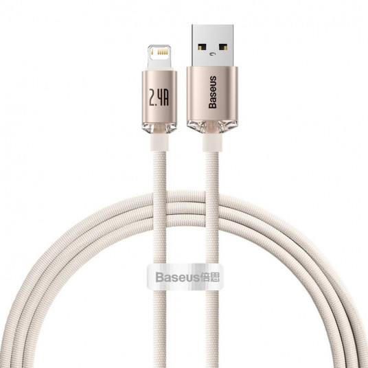  CABLE LIGHTNING TO USB 1.2M/PINK CAJY001104 BASEUS 