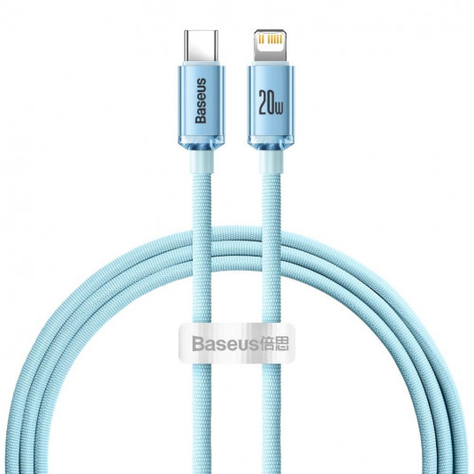  CABLE LIGHTNING TO USB-C 1.2M/SKY BLUE CAJY001303 BASEUS 
