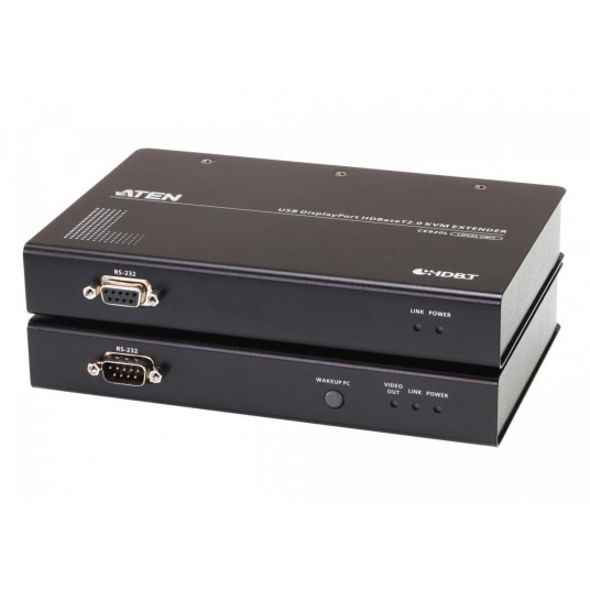  Aten CE920 USB DisplayPort HDBaseT2.0 KVM Extender, 4K@100m w/o Ethernet Port 