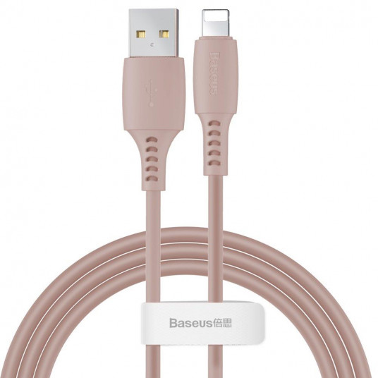  CABLE LIGHTNING TO USB 1.2M/PINK CALDC-04 BASEUS 