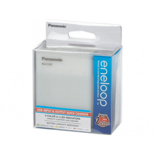 Panasonic BQ-CC87USB powerbank biała