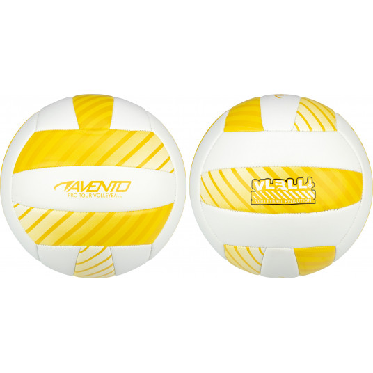 Kamuolys tinkl leisure AVENTO 16VF Yellow/White