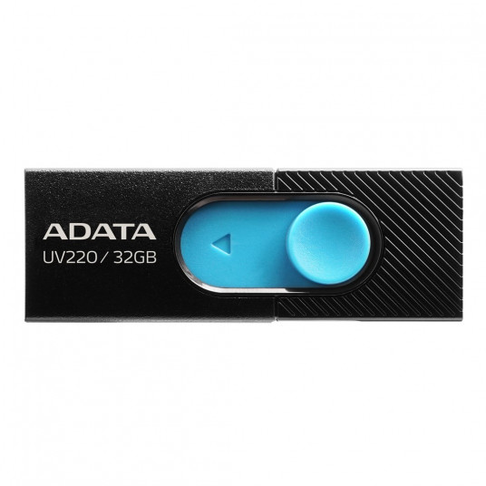  ADATA UV220 USB atmintukas 32 GB USB A tipo 2.0 Juoda, Mėlyna 