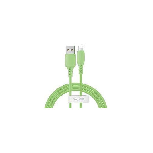  CABLE LIGHTNING TO USB 1.2M/GREEN CALDC-06 BASEUS 
