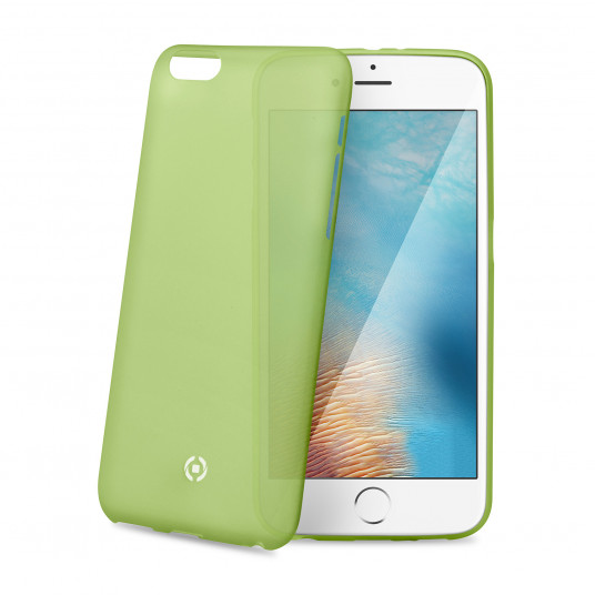  Apple iPhone 7 PLUS cover Frost by Celly Lime Green 
