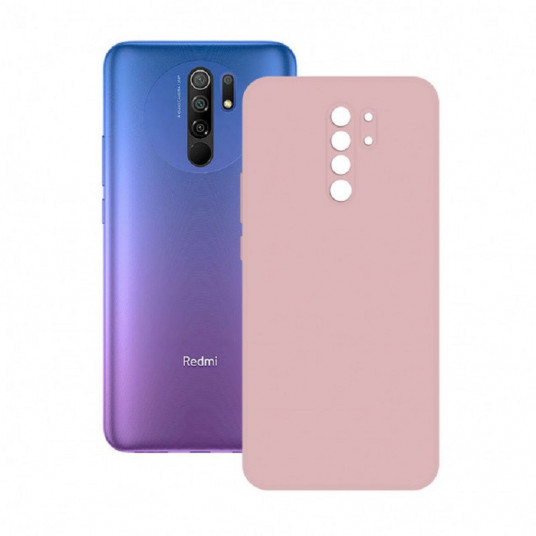 Xiaomi Redmi 9 Silk Cover By Ksix Pink 