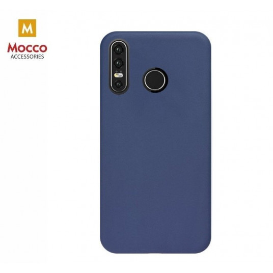 Mocco Ultra Slim Soft Matte 0.3 mm Silicone Case for Samsung Galaxy A72 Blue