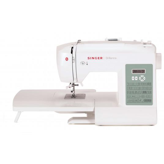  Singer Sewing Machine 6199 Brilliance Number of stitches 100, Number of buttonholes 6, White 