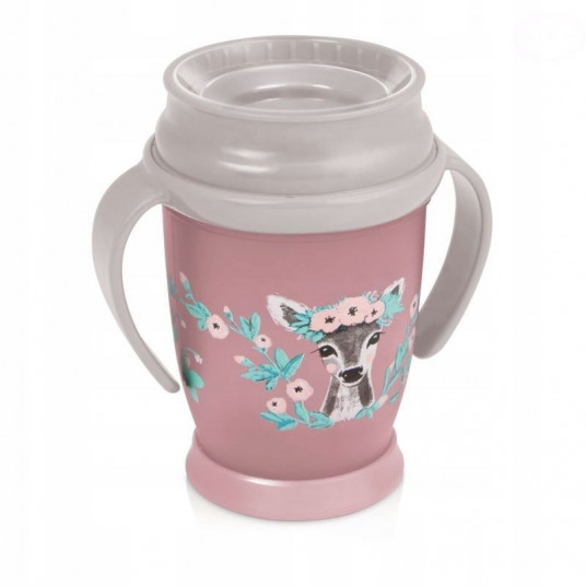 LOVI puodelis su rankenėlėmis 360 WILD SOUL GIRL, 250 ml, 1/604new