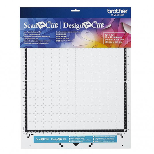 Low Tack Adhesive Mat 12" x 12", Brother