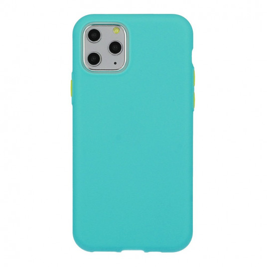  Mocco Soft Cream Silicone Back Case for Samsung Galaxy S21 Ultra Green 