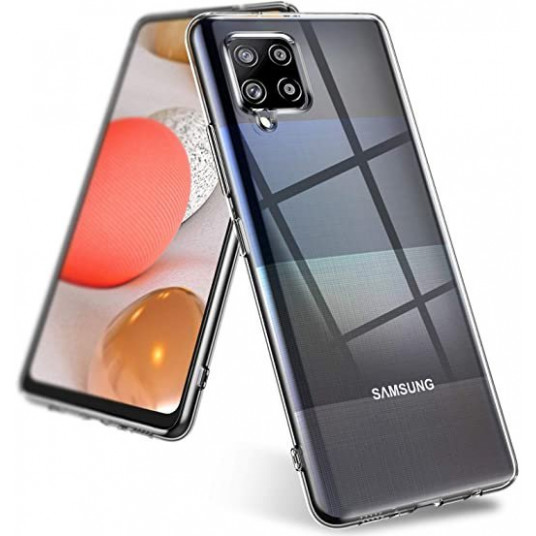 Mocco Ultra Back Case 1.8 mm Silicone Case for Samsung Galaxy A42 5G Transparent