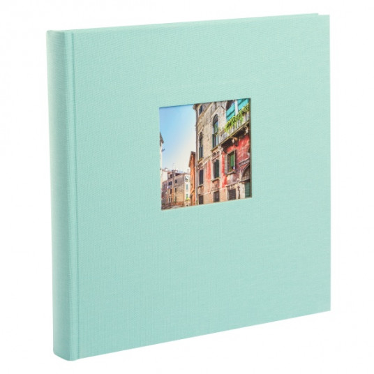  Albumas GOLDBUCH 31507 Bella Vista aqua 30x31/100psl, balti lapai | kampučiai/lipdukai | knyginio rišimo 